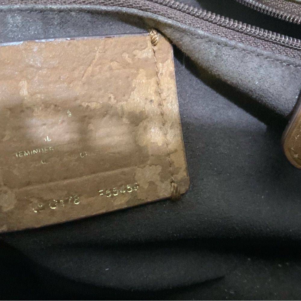 COACH Mini Sierra Satchel & wallet  Signature debossed Patent Leather, F55450 - Picture 9 of 9